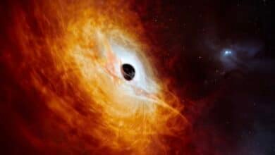 Photo of ثقبا أسود هائلا يمتص ما يزيد عن شمس واحدة يوميا!