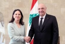 Photo of رئيس الجمهورية يستقبل وزيرة خارجية ألمانيا: الإصلاح حاجة وطنية قبل أن يكون مطلبًا دوليًا